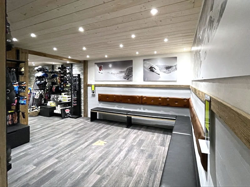 Skiverhuur winkel Ski Tout Schuss in 226 Chemin des Hameaux du Lay, Les Contamines-Montjoie